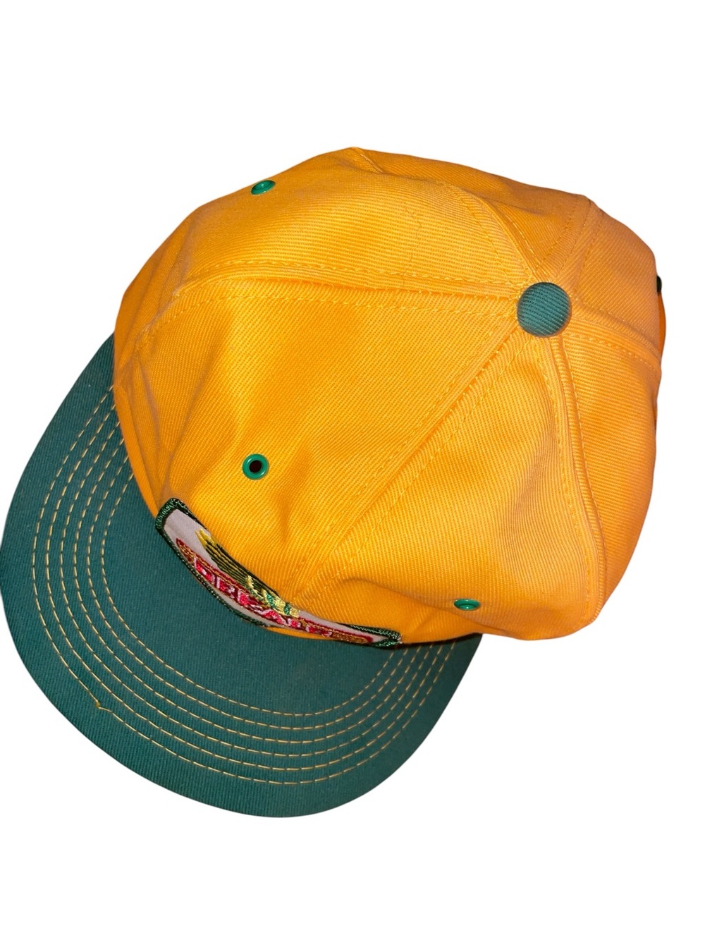 Vintage DeKalb Seed Corn Hat K Brand USA Snapback Farm Cap - Picture 3 of 16